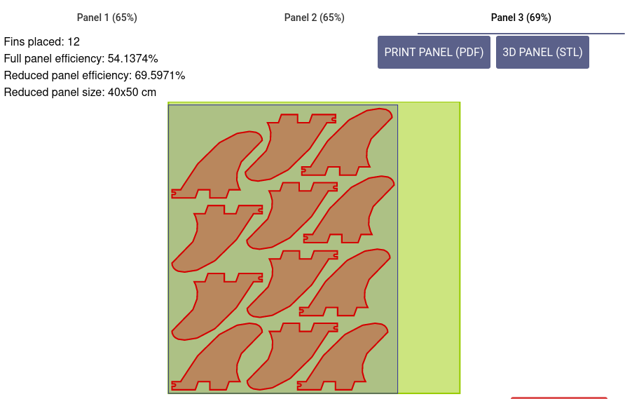 fin panel optimizer