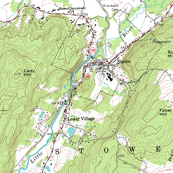 topographic map